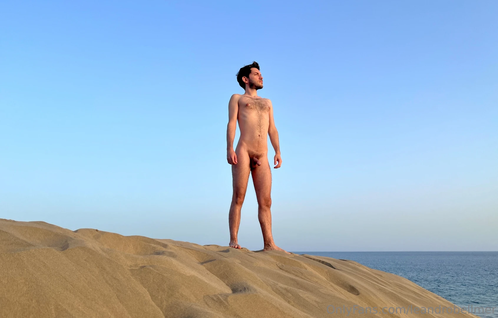 Full frontal at the nude beach 