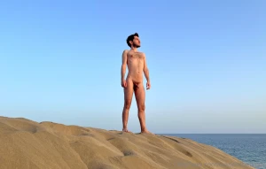 Full frontal at the nude beach
