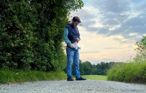 Getting naked on a walk outside feels so pleasant part 7