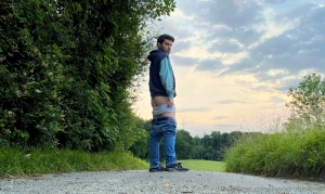 Getting naked on a walk outside feels so pleasant part 6