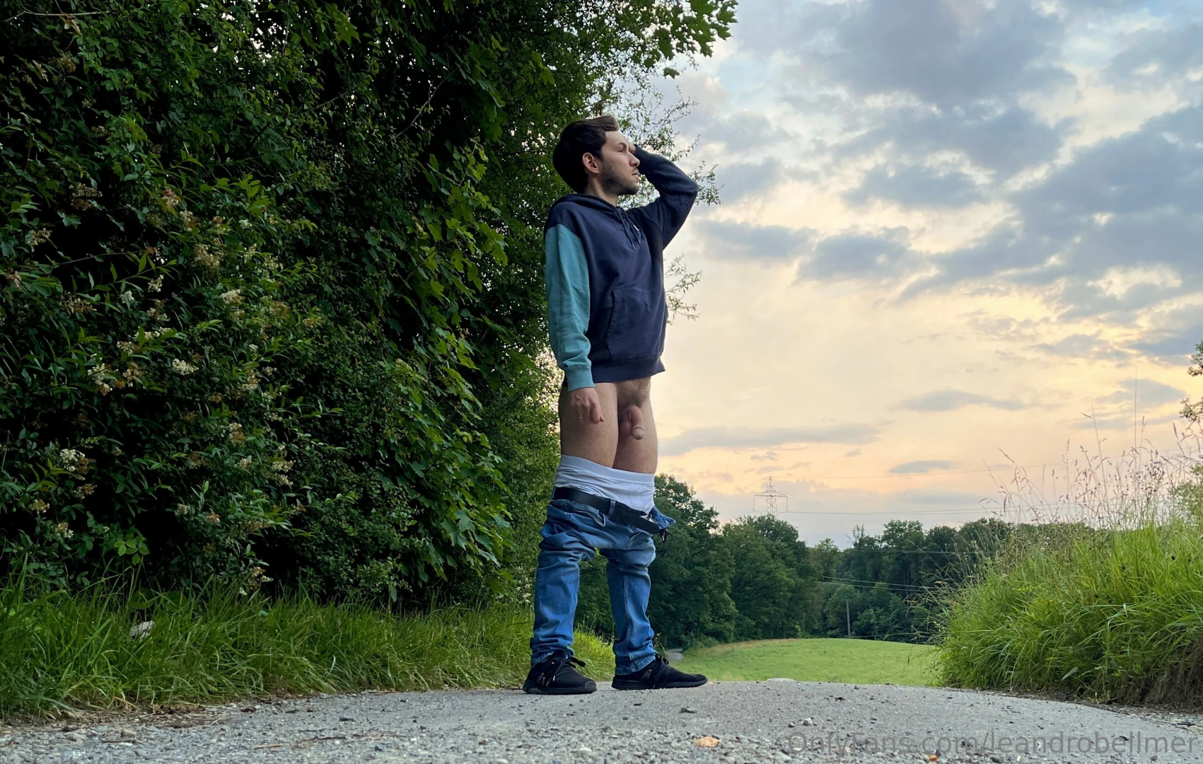 Getting naked on a walk outside feels so pleasant part 9 