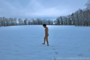 Posing in the snow part 2