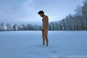 Posing in the snow part 3