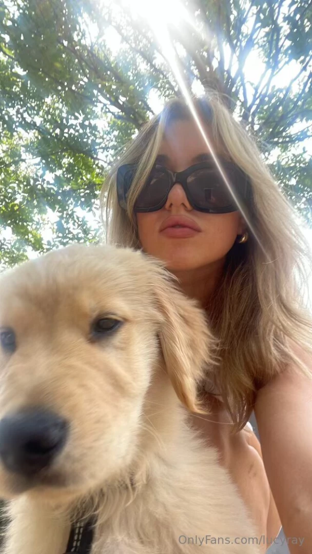 The best boy loved walking pluto 