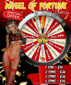 By kate milevska most generous prizes - - - - mega jackpot sext 20 min