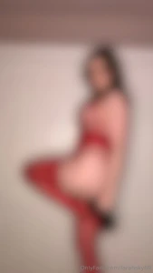 Day 12 of christmas - sexy red sheer and lace photo set