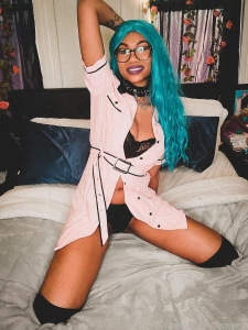 Theres a video of me riding a dildo in this outfit would recommend part 3