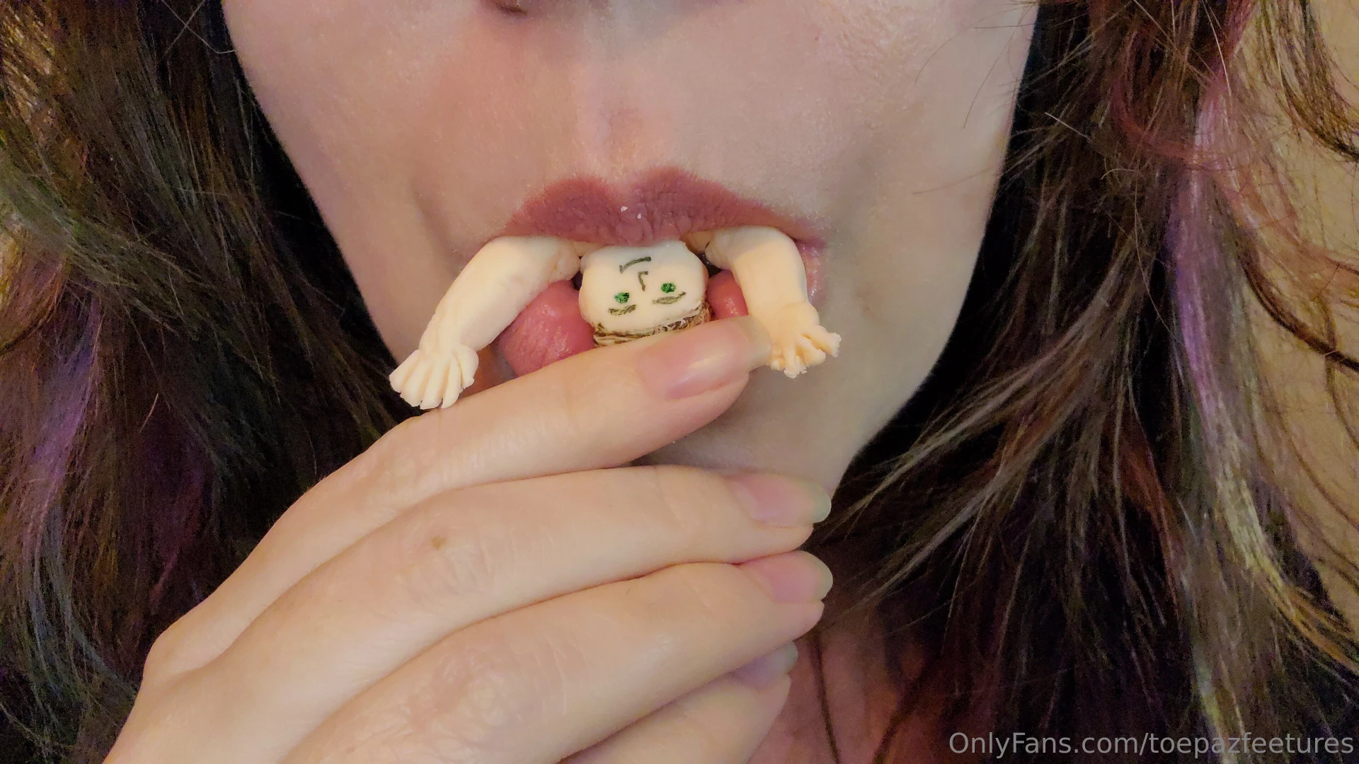 Are you ready to watch me as i lovingly swallow down my sweetie as i part 1 