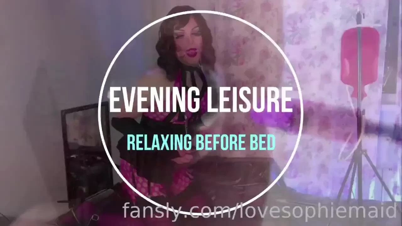 Oh how i love having a relaxing evening after a busy day at work a part 1 