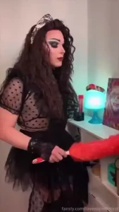 Wolf attack crossdresser sissy femboy sissymaid training