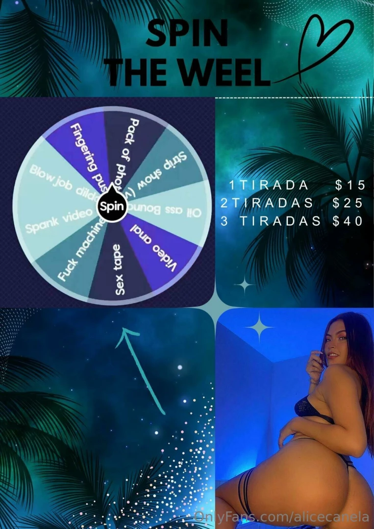 Spin the wheel papi 