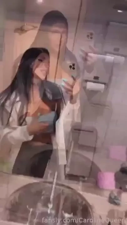 A little posing in the mirror what do you think are my breasts 