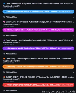 Fansly subs are half off till sunday xoxo https discord gg