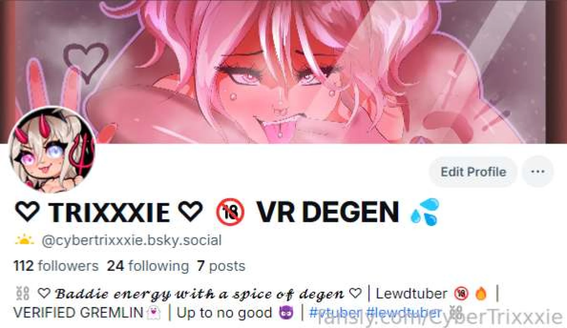 I made a blue sky account be sure to follow me if you have one or plan 