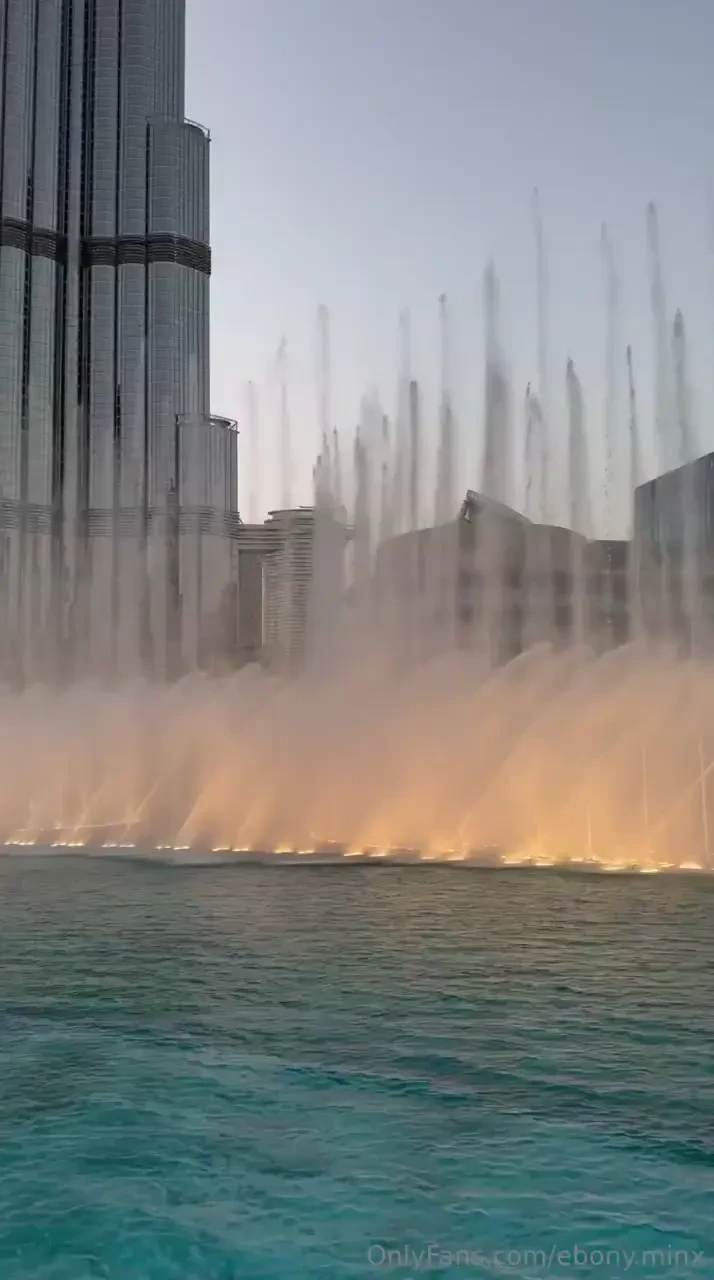 A date with myself just me the stunning fountains and the soft glow of part 1 