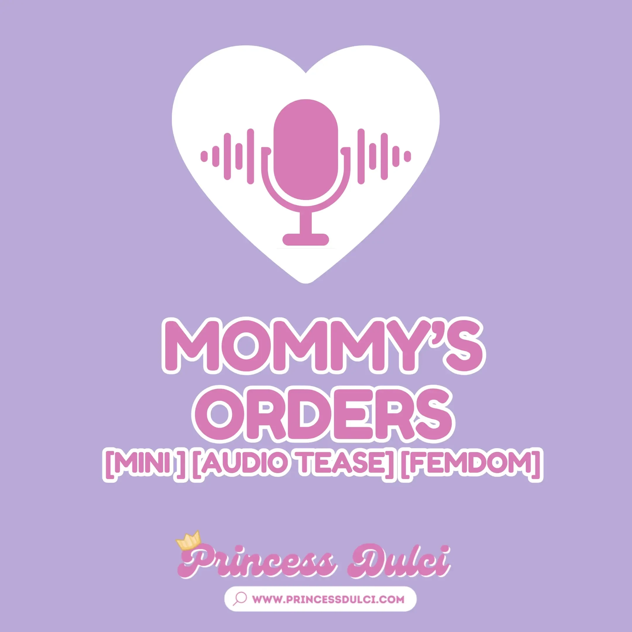 Can you follow your mommy dommes orders today if you enjoy the sound 