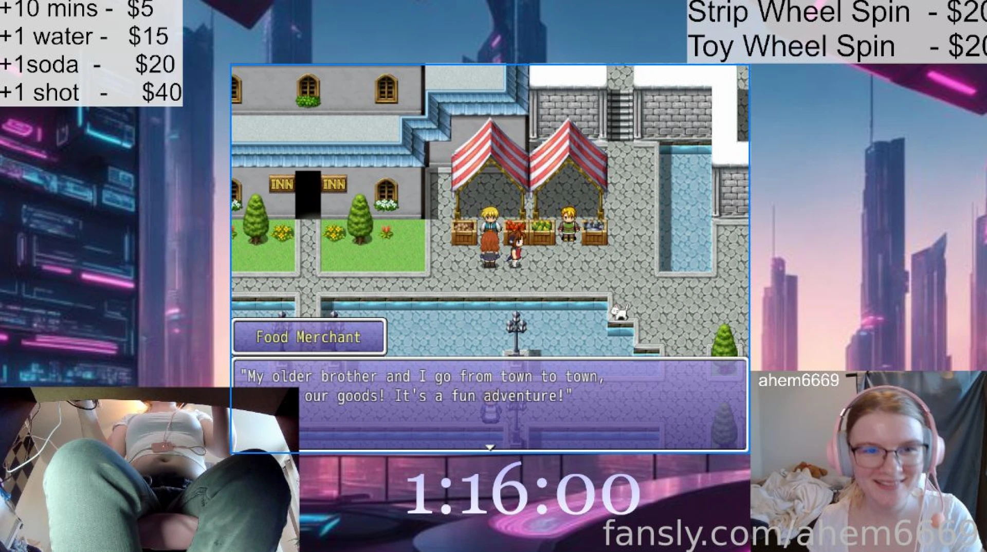 I forgot to say we re live omg it s been an hour and two sodas playing 