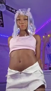 Festie as your waifu egirl ebony petite gamergirl 19yearsold