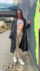 Just me hanging around the city center waiting to treat myself with my