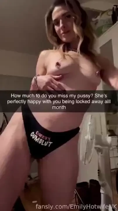Locktober day 9 got to keep him straining locktober cuckold hotwife 
