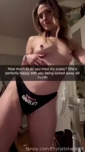 Locktober day 9 got to keep him straining locktober cuckold hotwife