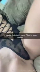 My hubby went away and i had a craving for a fat cock so i surprised part 12