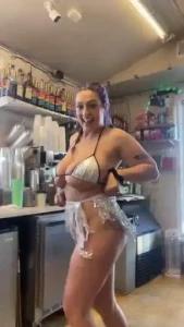 Can t wait to work the coffee stand again i added some bikini barista