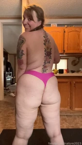 Fyp naturedani pawg inked natural thick chubby bbw blonde tattoos