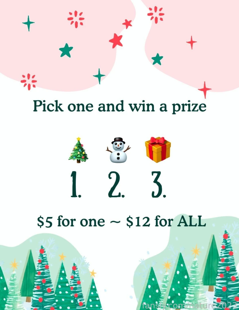 Let s have a little fun what will you get tip 5 to pick one or 12 for 