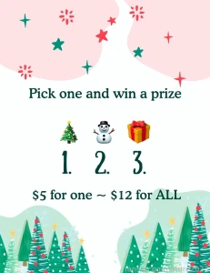 Let s have a little fun what will you get tip 5 to pick one or 12 for