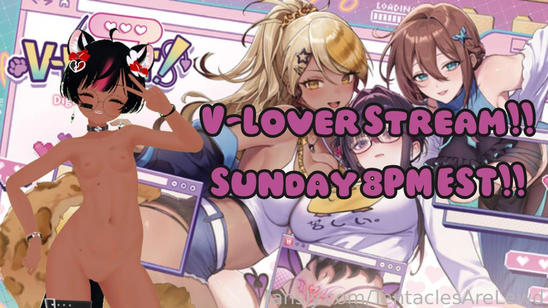 Hai hai ya ll our weekly fansly stream is going to be happening 