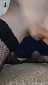 Fishnets a wet cock and your bratty queen showing off come stroke with part 1