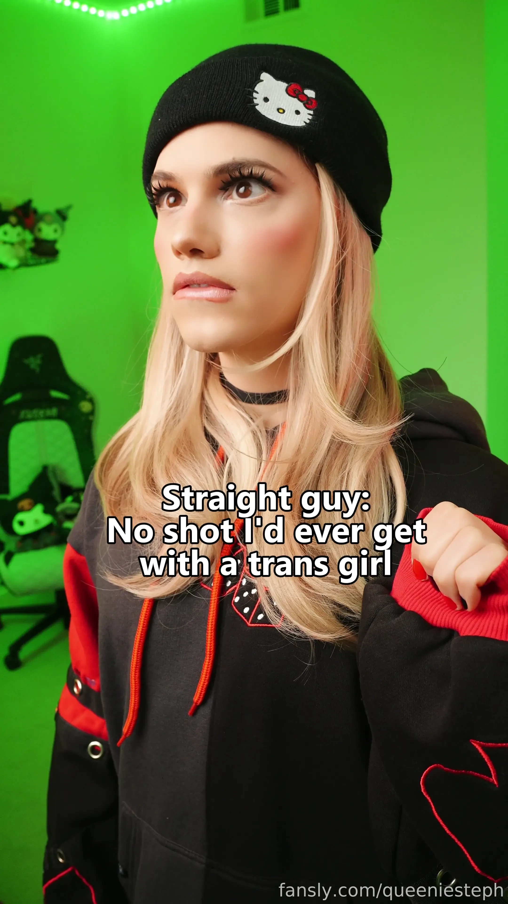 Don t you dare let a drop of my cum go to waste femboy trans shemale 