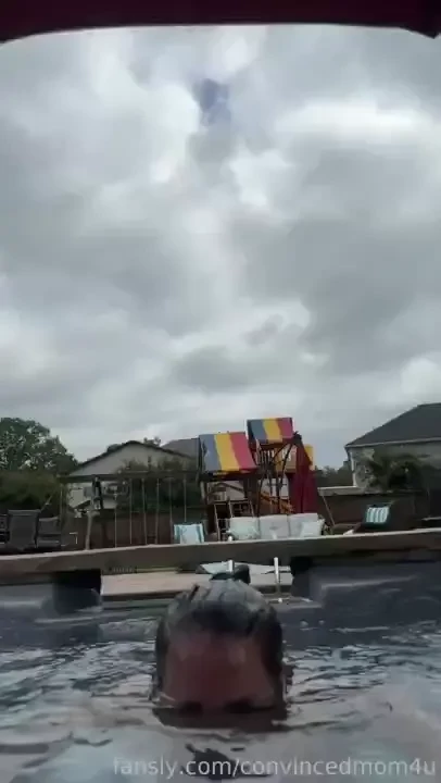 Frontal slo mo love the way the water moves down my body part 1 