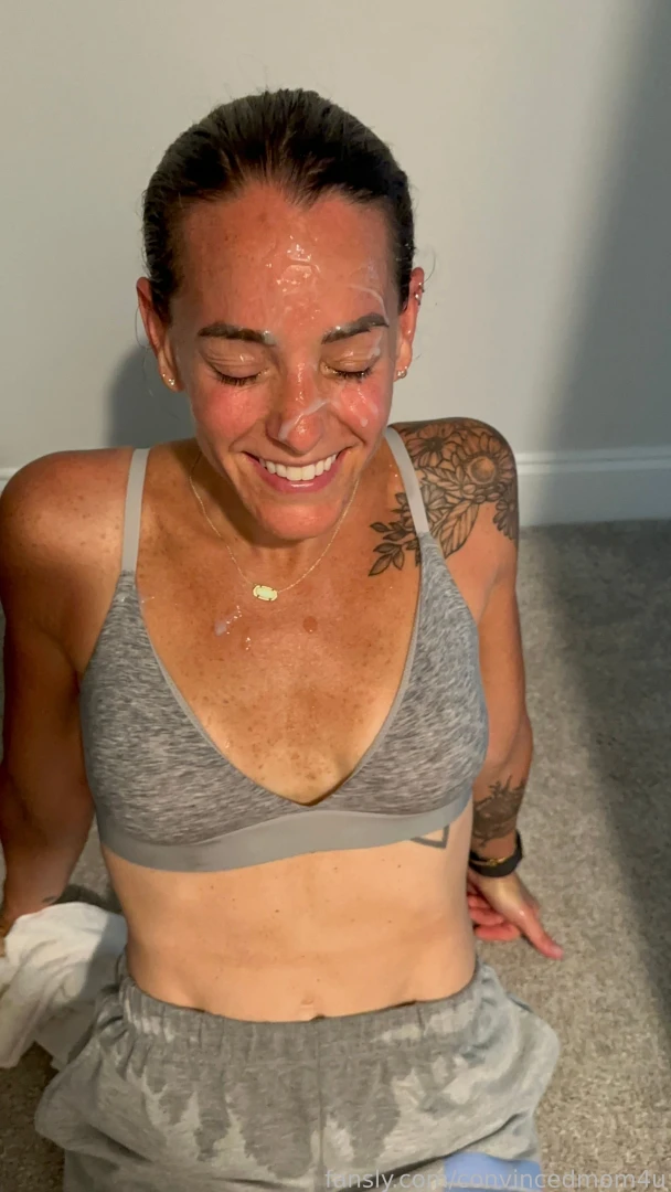 Post workout all sweaty waiting for a facial well that was a shower part 2 