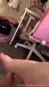 Little cum covered feetsies hehe or atleast that s what they look like