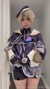 Just a quick fitting test of freminet cosplay cosplay genshin
