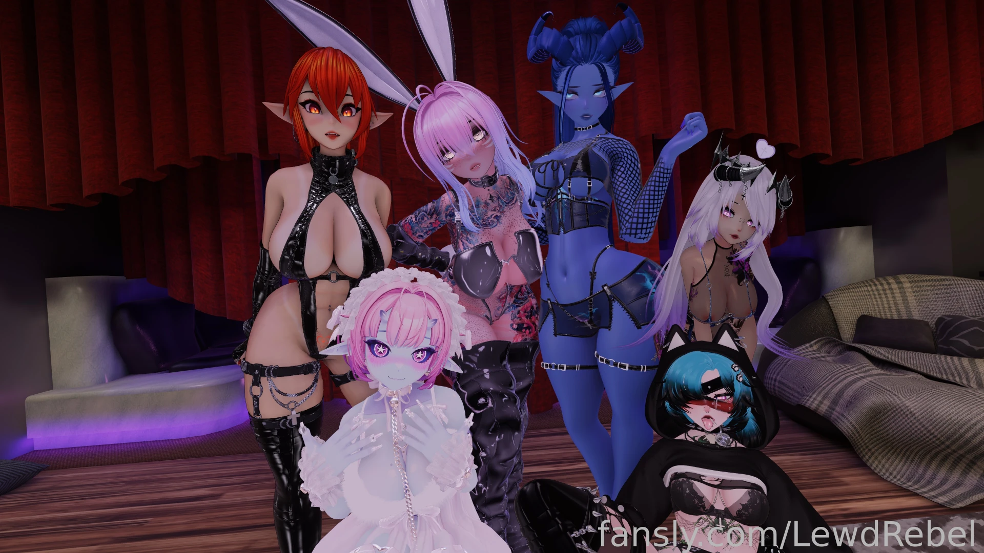 Horny followers dance collab with fellow fansly creators january 21st 