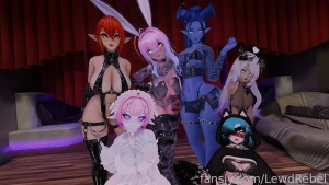 Horny followers dance collab with fellow fansly creators january 21st