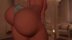 Trench world bubble butt expansion ass twerking musicvideo