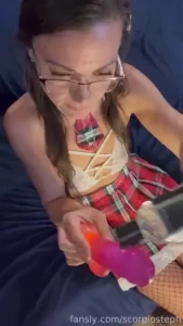 Omg the gape ok i had to get that out i had fun today in my schoolgirl part 2