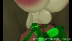 Some shorts with my cute pet konekogreen eating while getting squished part 2