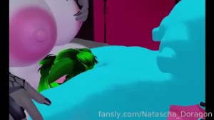 Two shorts from a previous stream of my adorable pet konekogreen where part 4