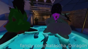 After a cozy time sleeping floating on the pool and seeing the part 2