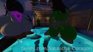 After a cozy time sleeping floating on the pool and seeing the part 5