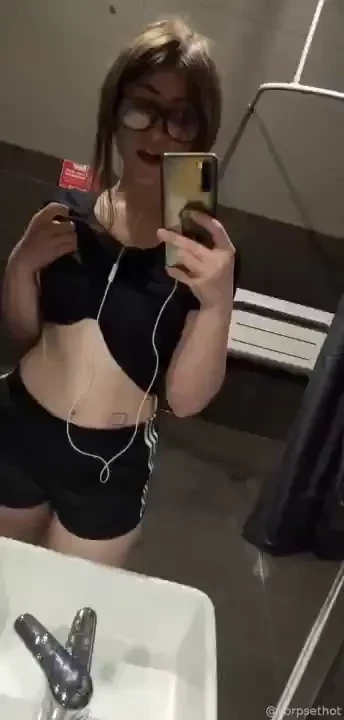 Snuck into the boys locker rooms - hope i don t get caught o o 