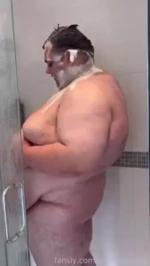 Love watching him shower i ll try to join him in there next time it s