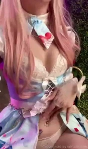 Alice in wonderland first look i fell in love with this costume lace