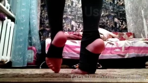 That s the socks i wear when i dance do you find cute that kind of