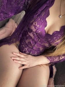 So adorable little purple lingerie i think this color suits me part 5